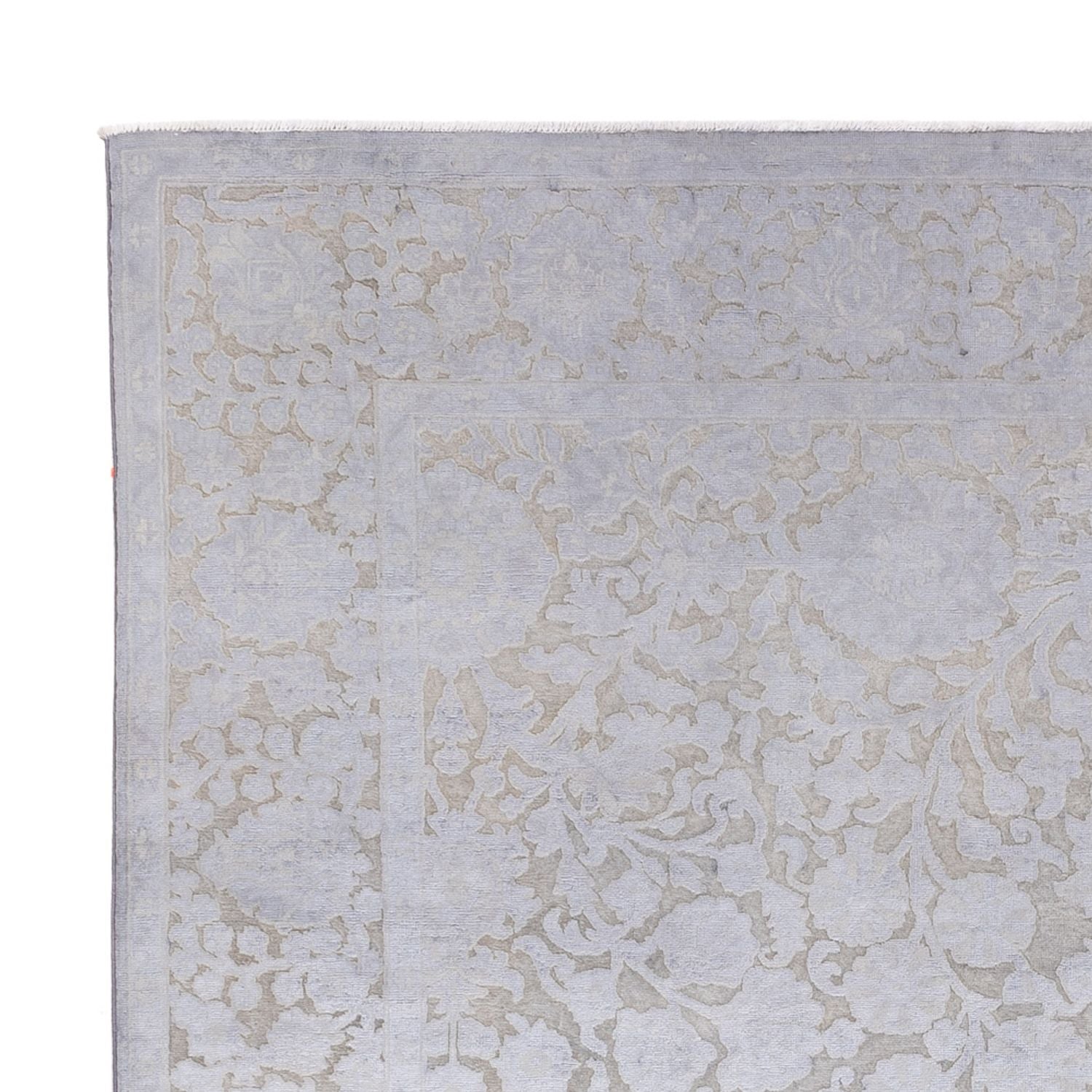 Designer Teppich - 295 x 246 cm - silber