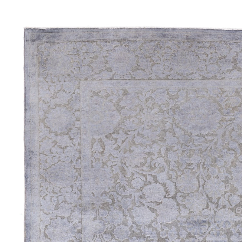 Designer Teppich - 294 x 246 cm - silber