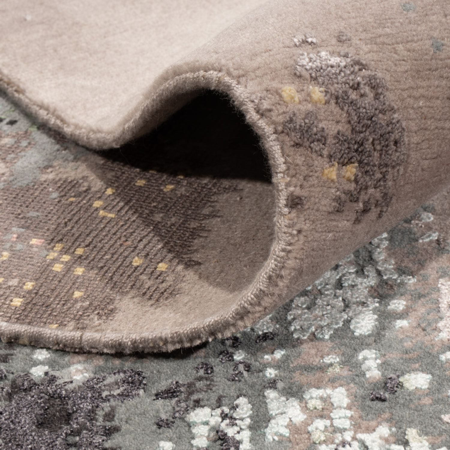 Designer Teppich - 300 x 250 cm - mehrfarbig