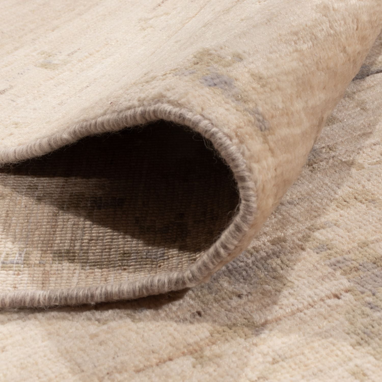 Designer Teppich - 297 x 238 cm - beige