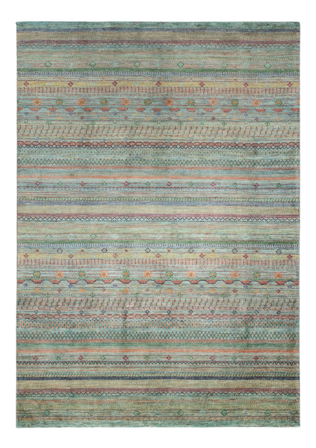 Designer Teppich - 291 x 201 cm - mehrfarbig
