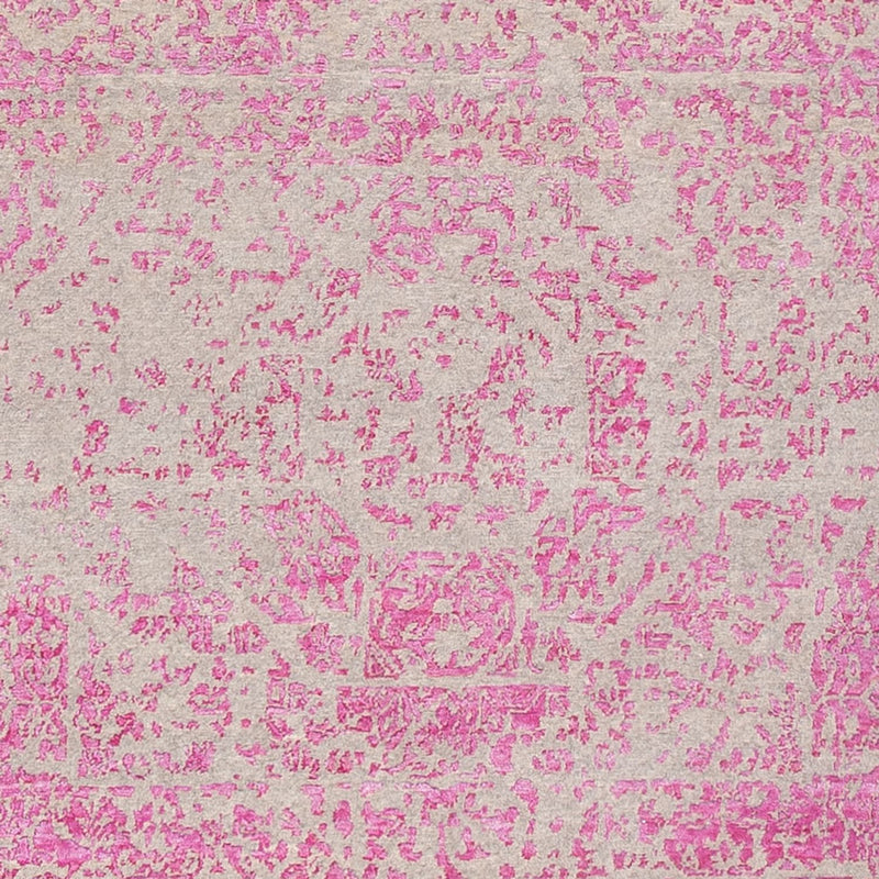 Designer Teppich - 293 x 256 cm - pink