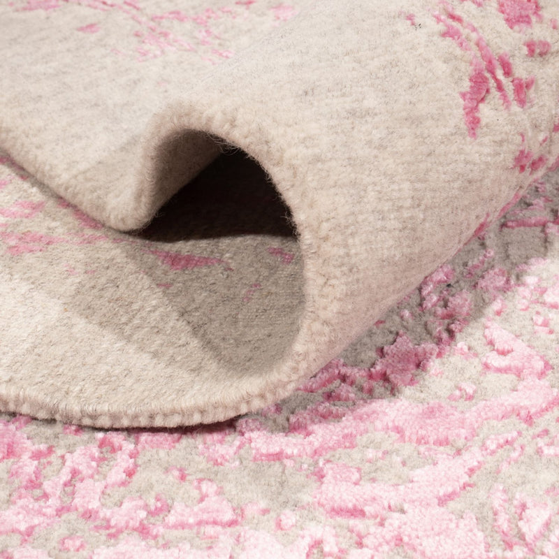 Designer Teppich - 293 x 256 cm - pink