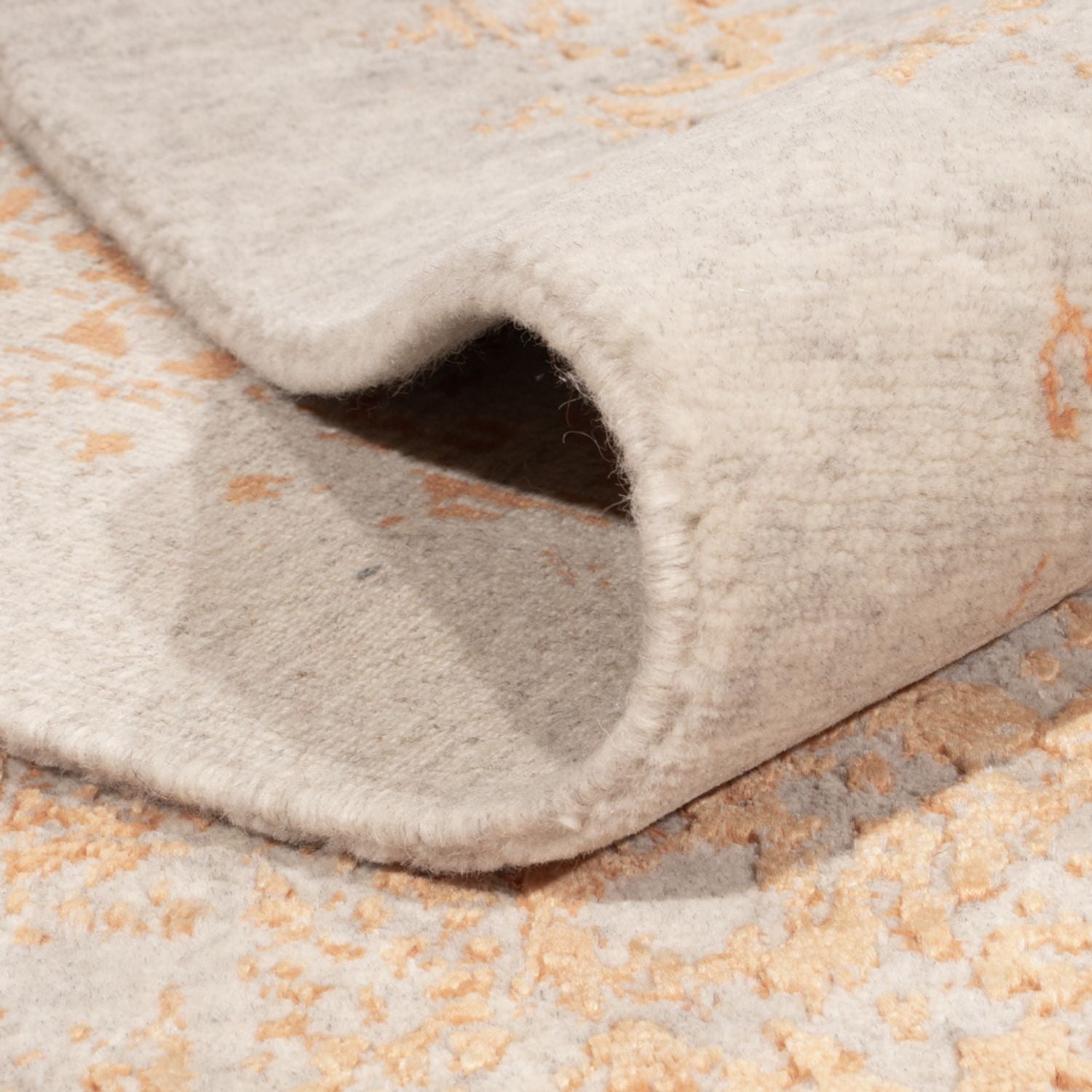 Designer Teppich - 292 x 252 cm - beige
