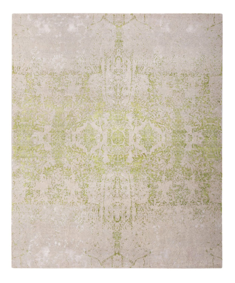 Designer Teppich - 302 x 250 cm - hellgrün