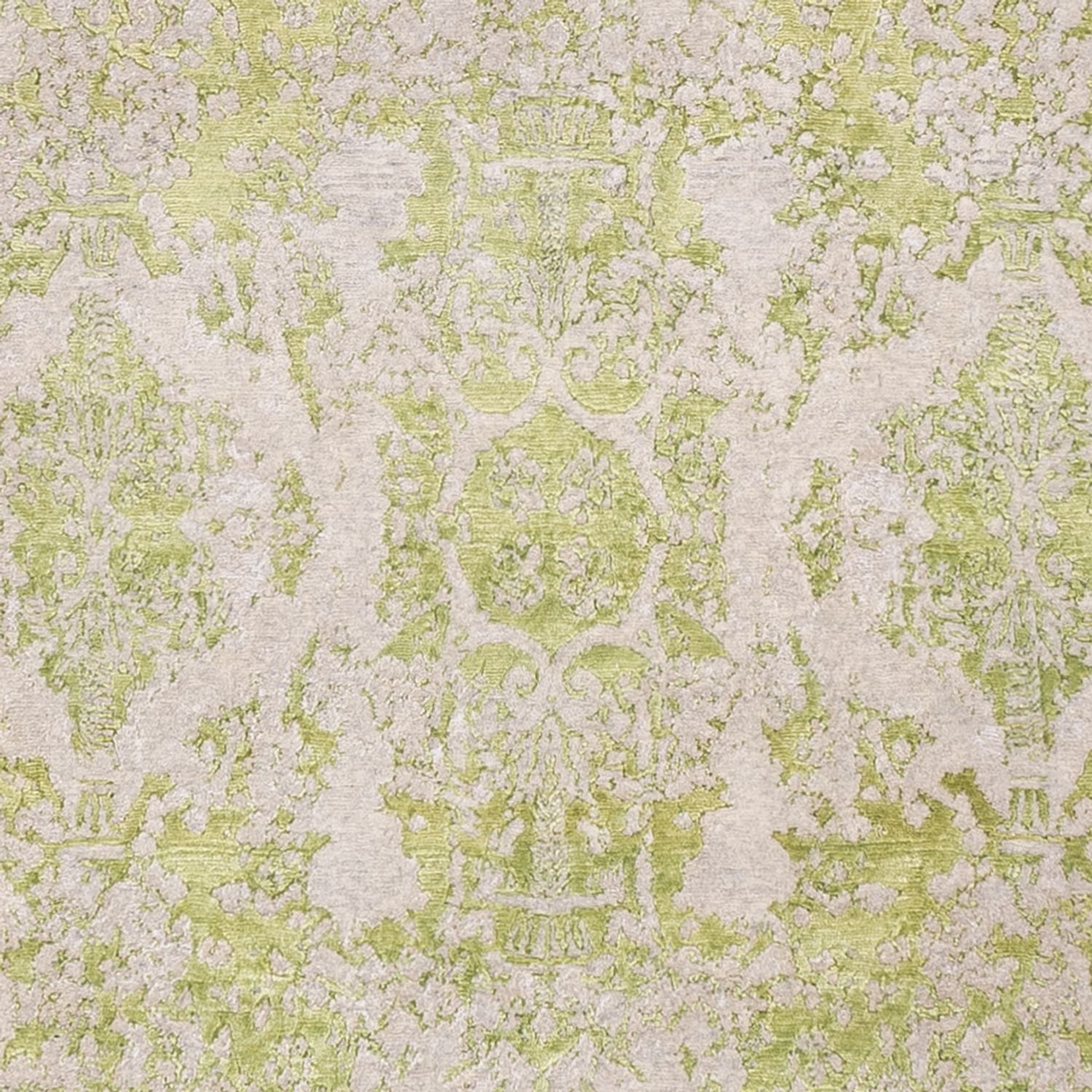 Designer Teppich - 302 x 250 cm - hellgrün