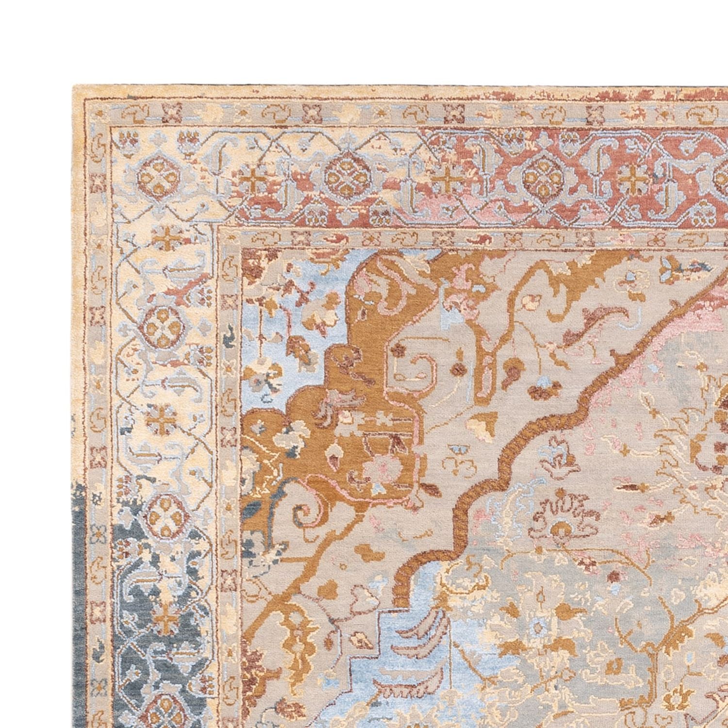 Designer Teppich - 307 x 244 cm - mehrfarbig