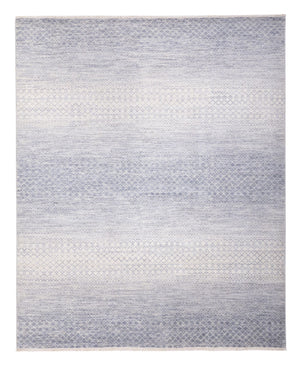 Designer Teppich - 304 x 244 cm - hellblau