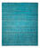 Designer Teppich - 294 x 248 cm - türkis