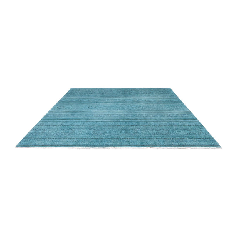 Designer Teppich - 294 x 248 cm - türkis