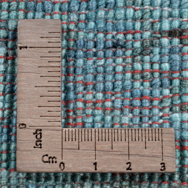 Designer Teppich - 294 x 248 cm - türkis