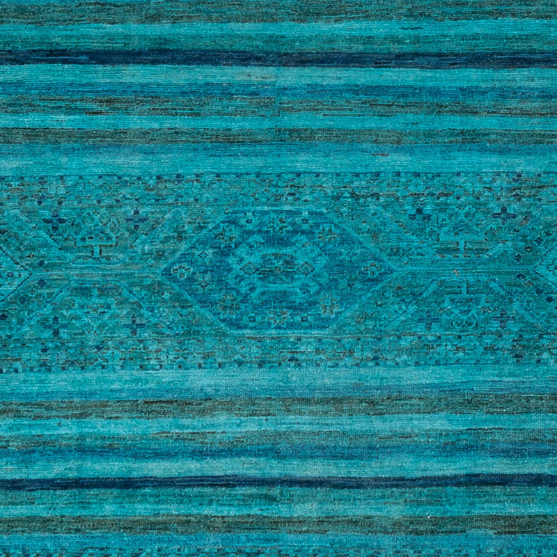 Designer Teppich - 288 x 240 cm - türkis