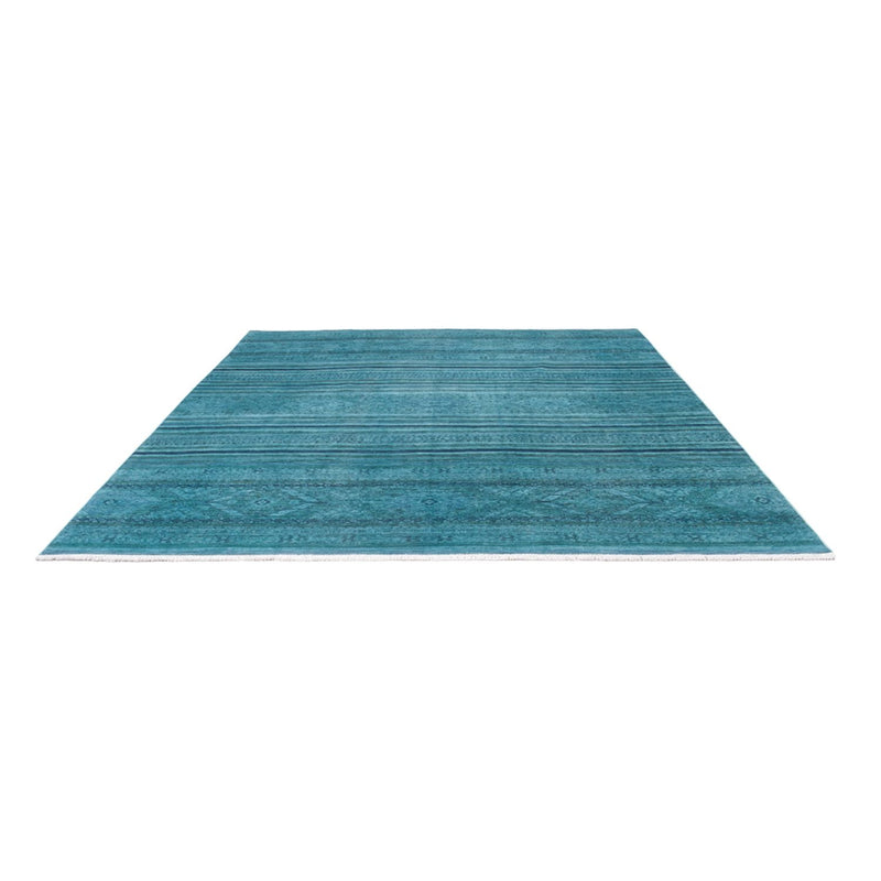 Designer Teppich - 288 x 240 cm - türkis