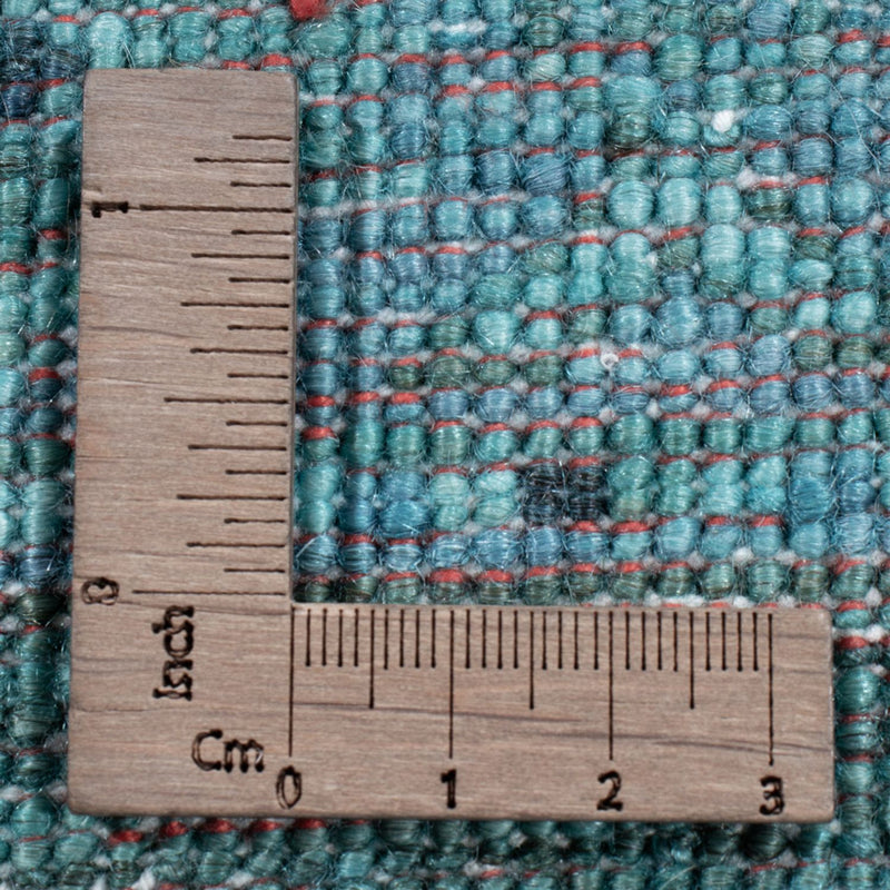 Designer Teppich - 288 x 240 cm - türkis