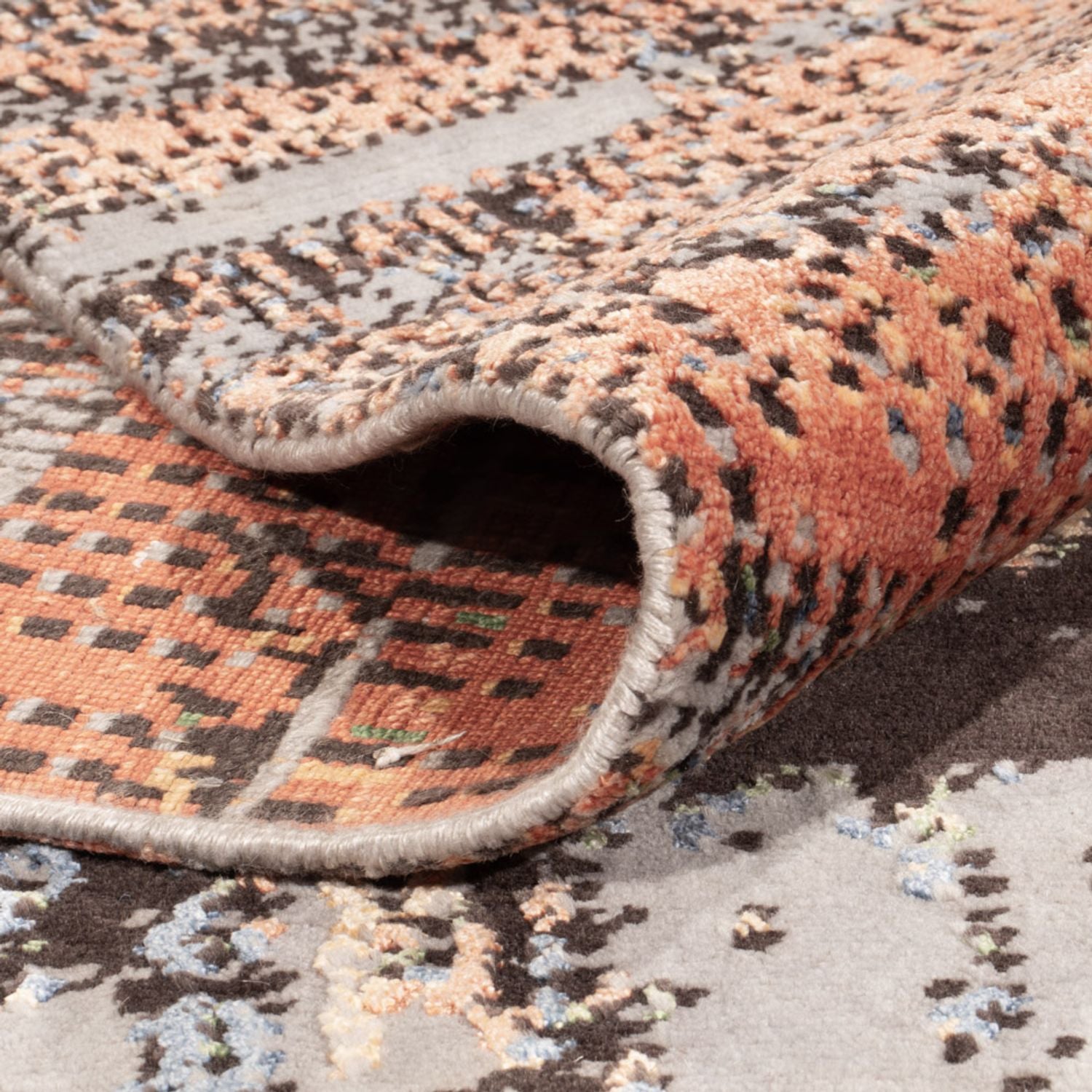 Designer Teppich - 315 x 239 cm - mehrfarbig