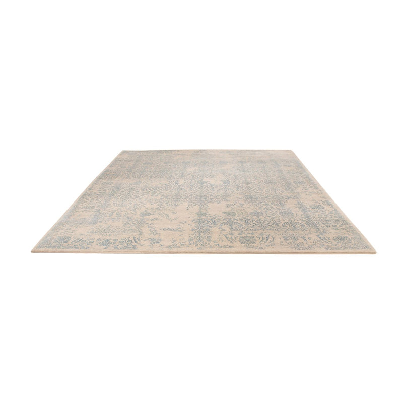 Designer Teppich - 289 x 241 cm - hellblau
