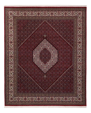 Orientteppich - Bidjar - Indus - 304 x 251 cm - dunkelrot