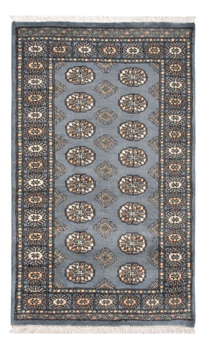 Pakistan Teppich - 160 x 96 cm - hellblau
