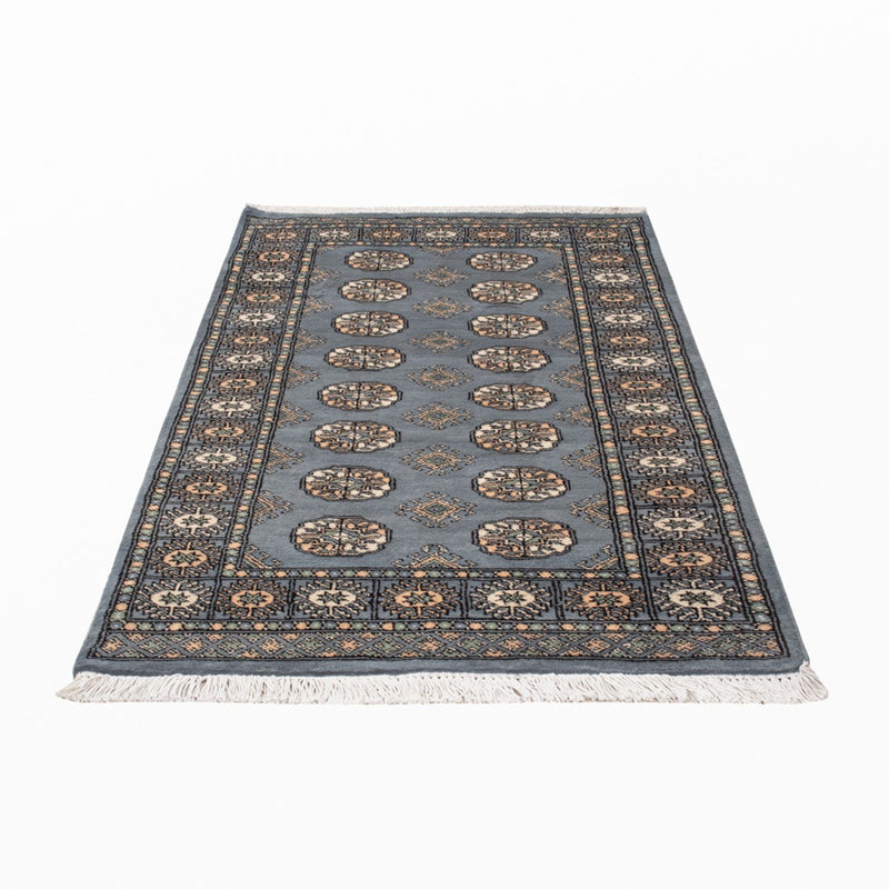 Pakistan Teppich - 160 x 96 cm - hellblau