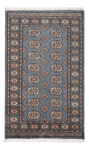 Pakistan Teppich - 152 x 93 cm - hellblau