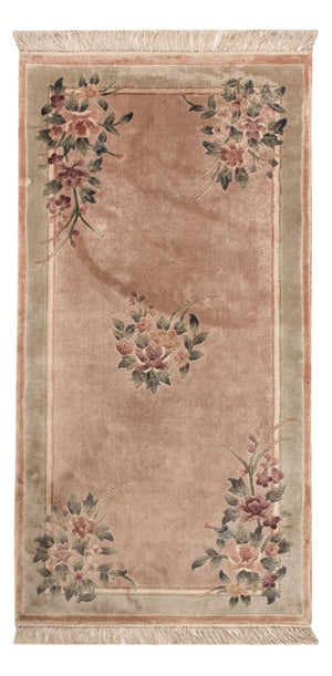 Seidenteppich - China Seide - 135 x 70 cm - beige