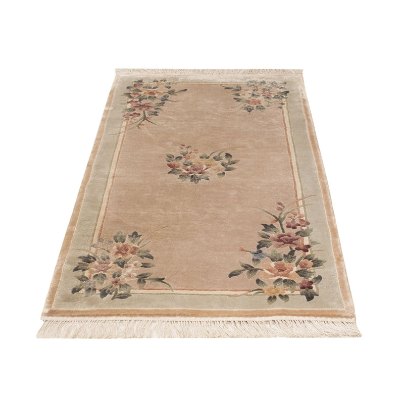 Seidenteppich - China Seide - 135 x 70 cm - beige
