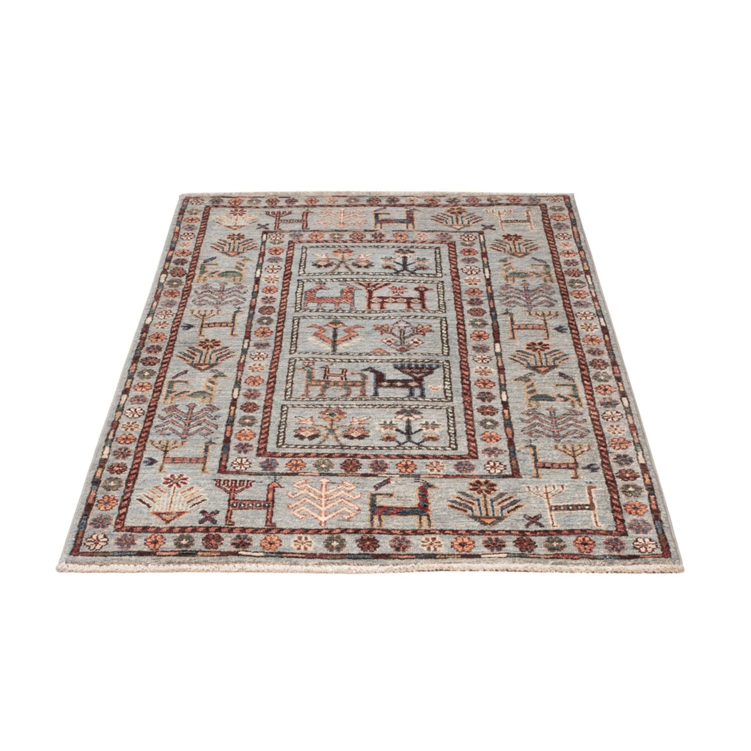 Ziegler Teppich - Ariana - 130 x 81 cm - hellblau