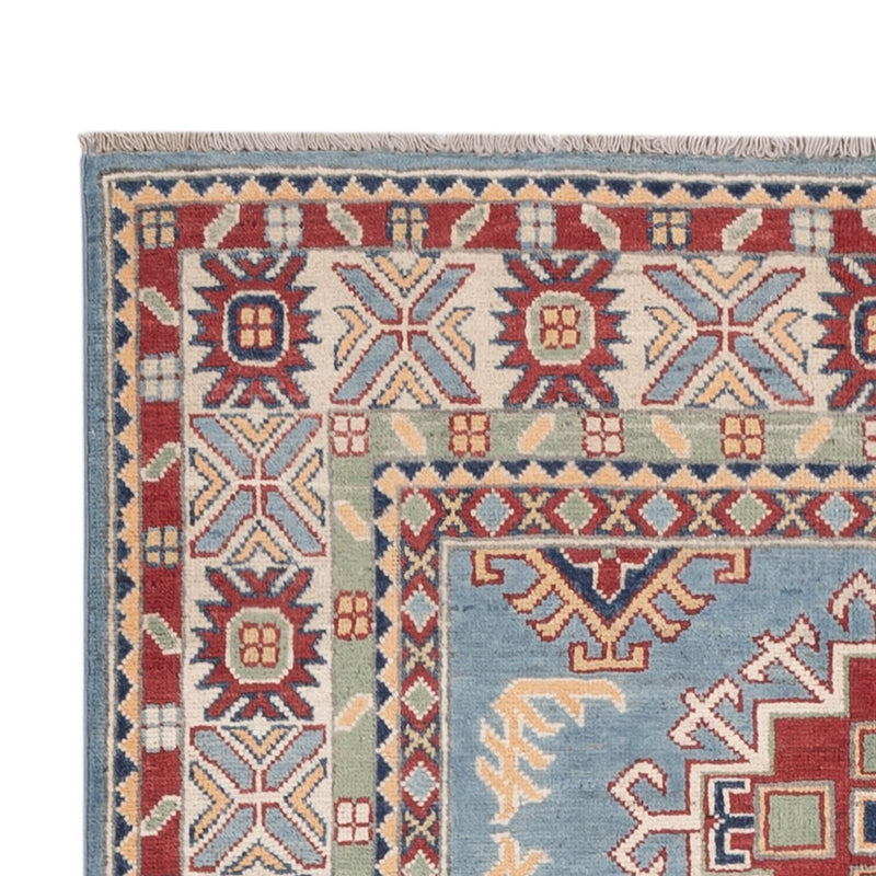 Ziegler Teppich - Kazak - 180 x 120 cm - hellblau