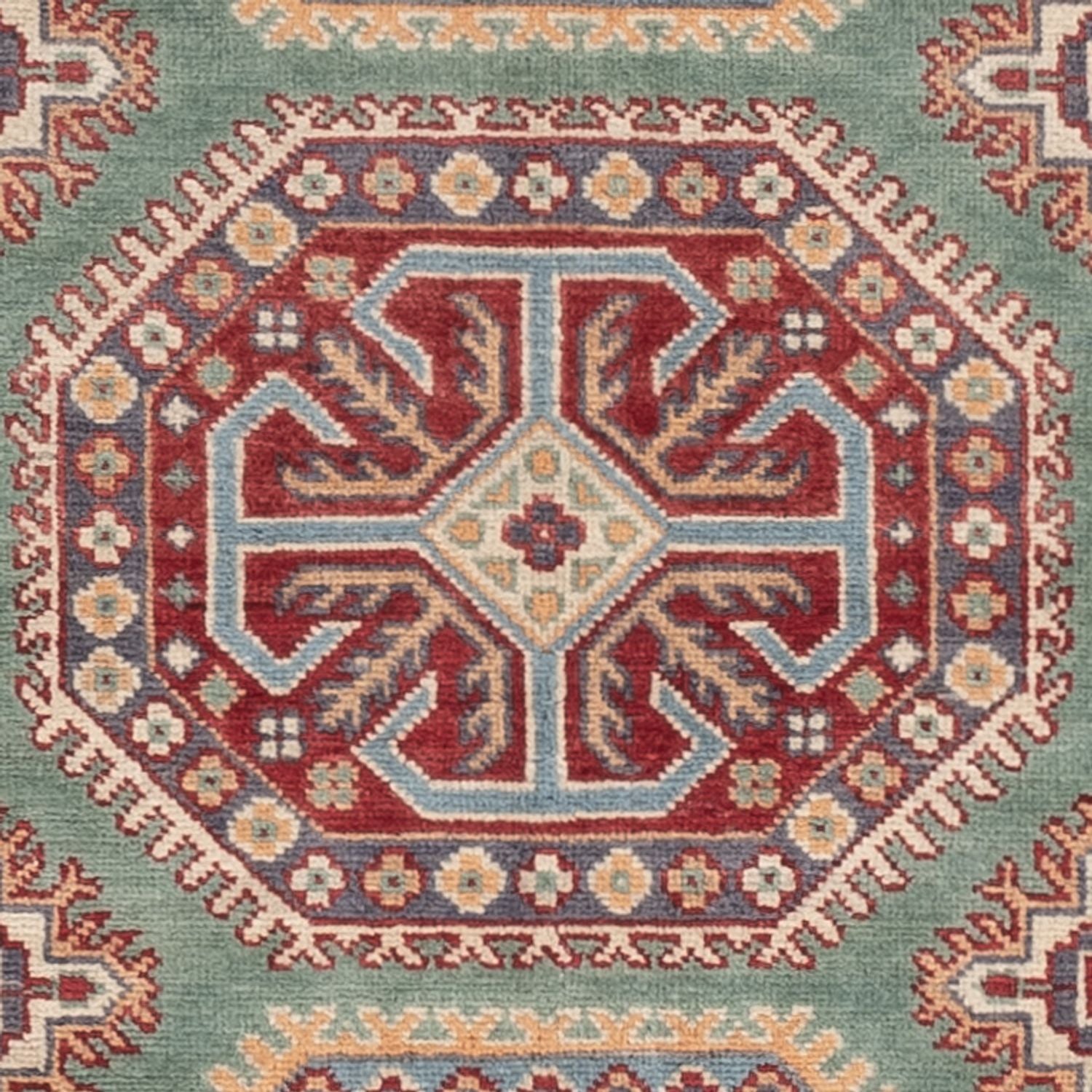 Ziegler Teppich - Kazak - 178 x 122 cm - grün