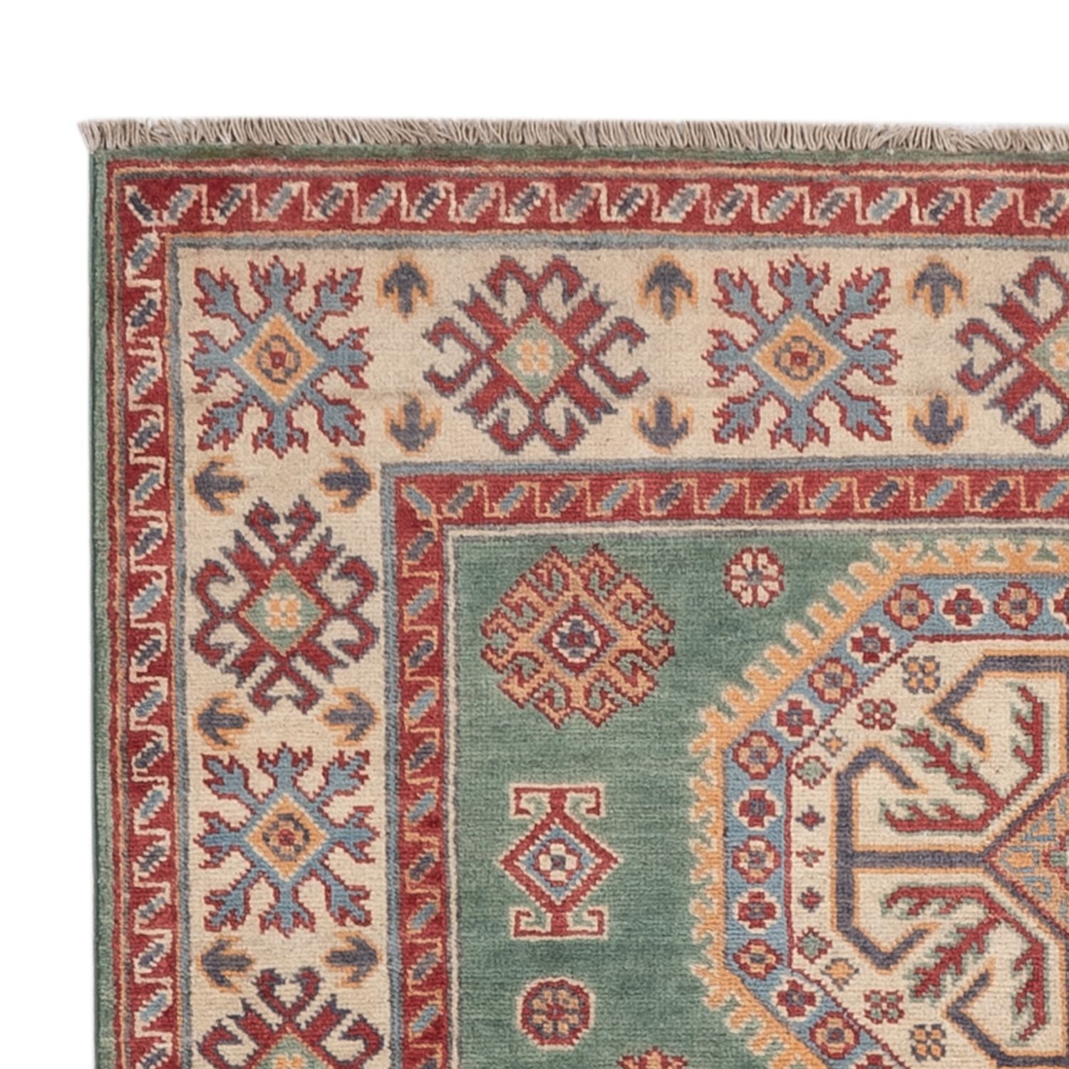 Ziegler Teppich - Kazak - 178 x 122 cm - grün