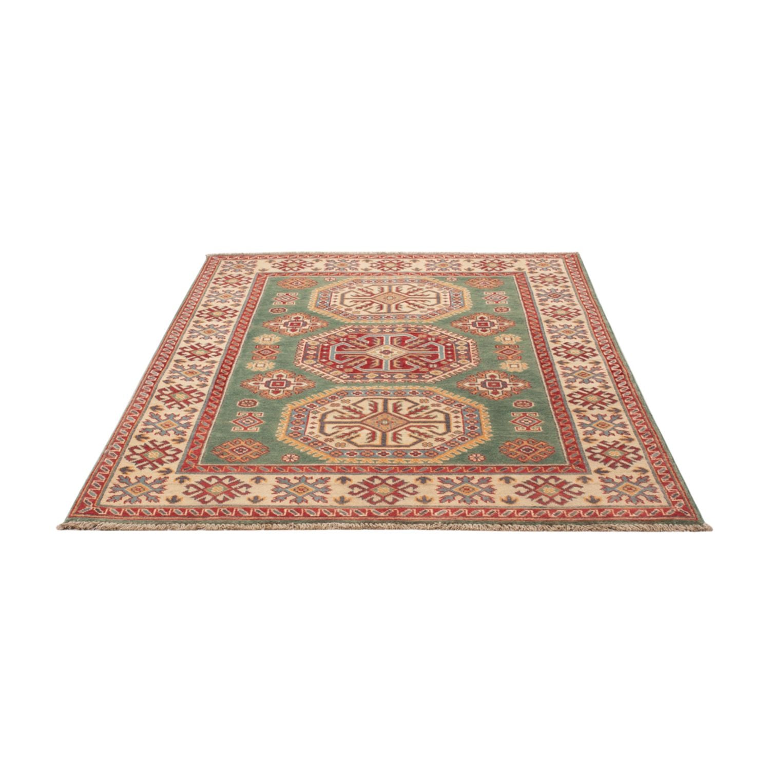 Ziegler Teppich - Kazak - 178 x 122 cm - grün