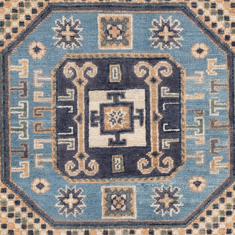 Ziegler Teppich - Kazak - 180 x 117 cm - dunkelblau