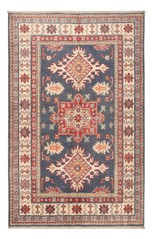 Ziegler Teppich - Kazak - 148 x 97 cm - dunkelblau