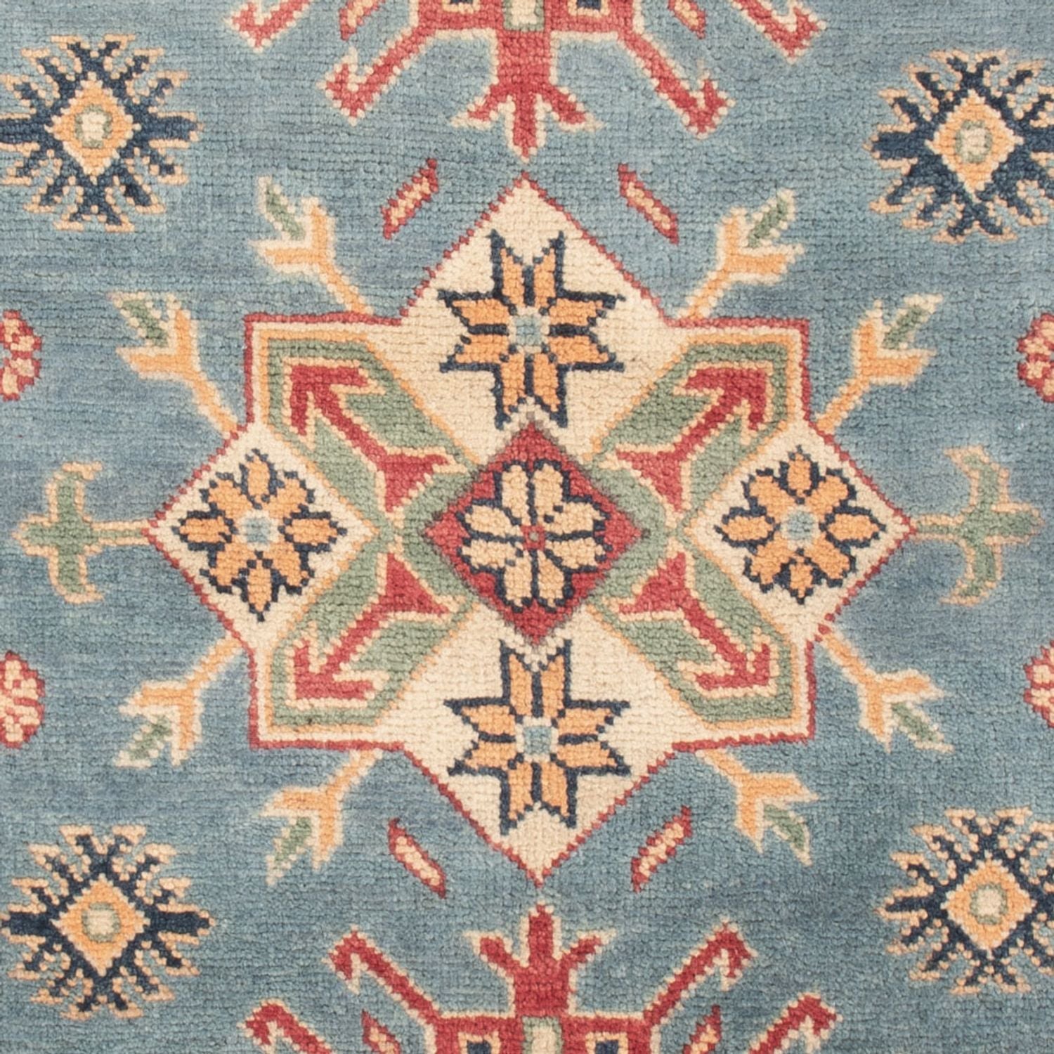 Ziegler Teppich - Kazak - 147 x 98 cm - hellblau