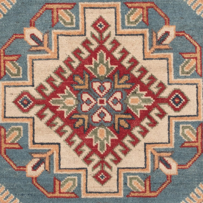 Ziegler Teppich - Kazak - 146 x 96 cm - hellblau