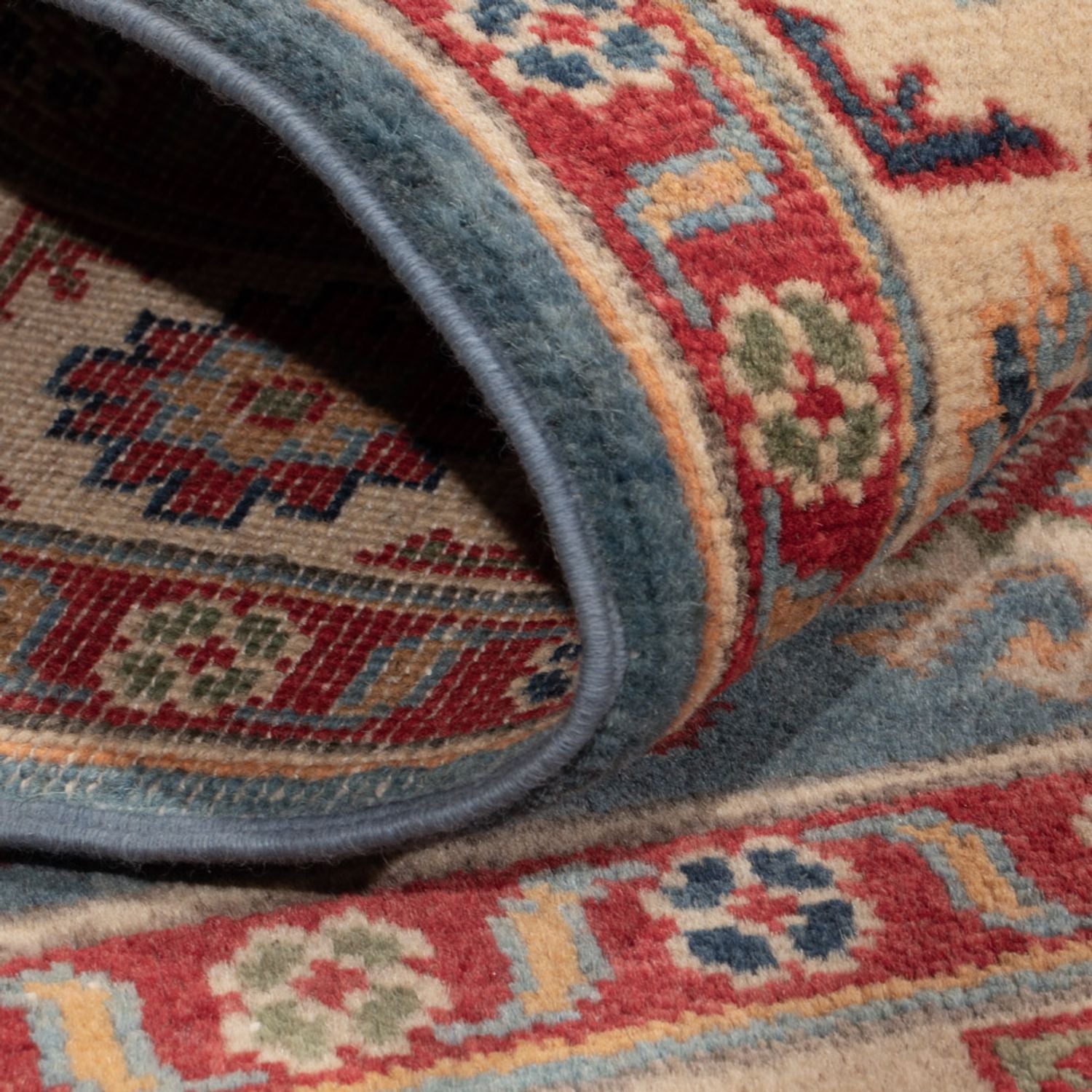 Ziegler Teppich - Kazak - 154 x 101 cm - blau