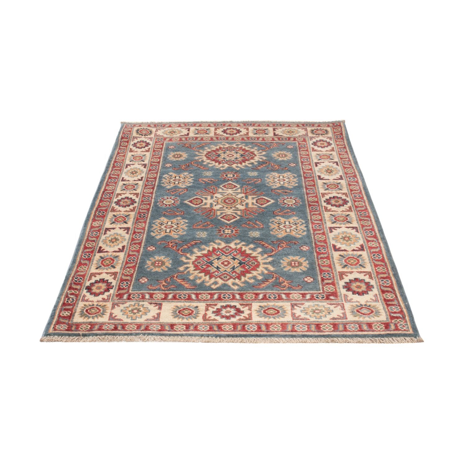Ziegler Teppich - Kazak - 154 x 101 cm - blau