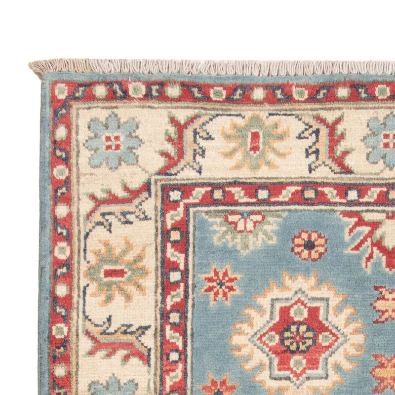 Ziegler Teppich - Kazak - 124 x 81 cm - hellblau