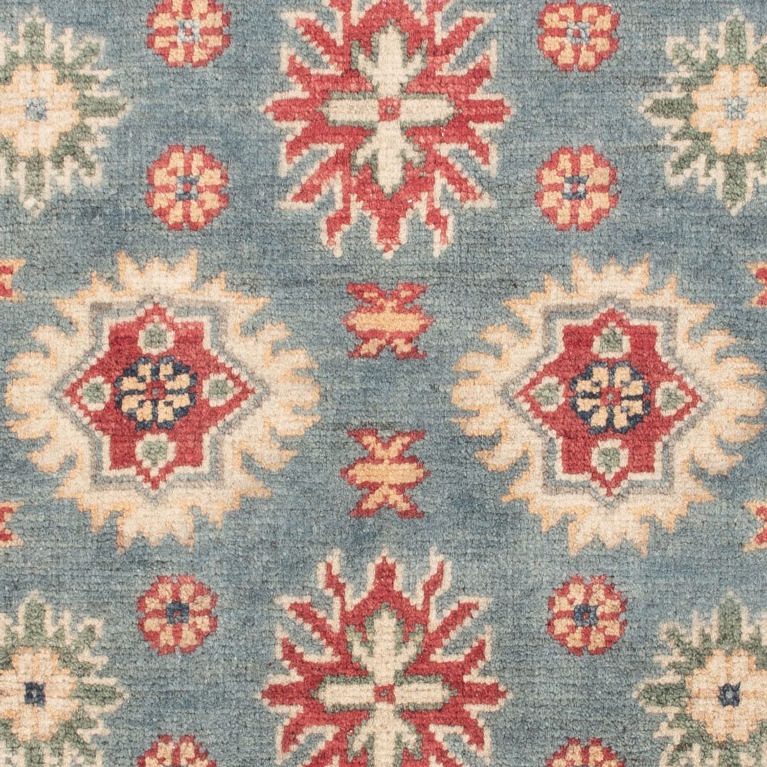 Ziegler Teppich - Kazak - 122 x 80 cm - hellblau