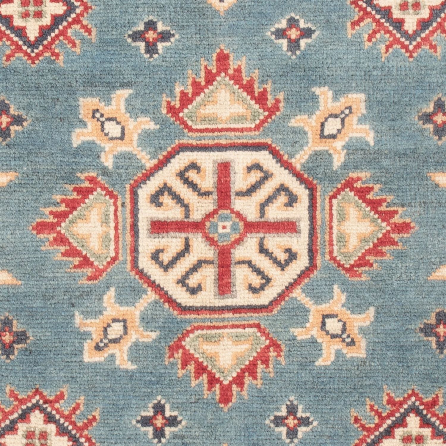 Ziegler Teppich - Kazak - 121 x 84 cm - hellblau