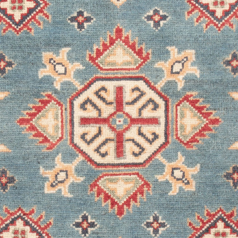Ziegler Teppich - Kazak - 121 x 84 cm - hellblau