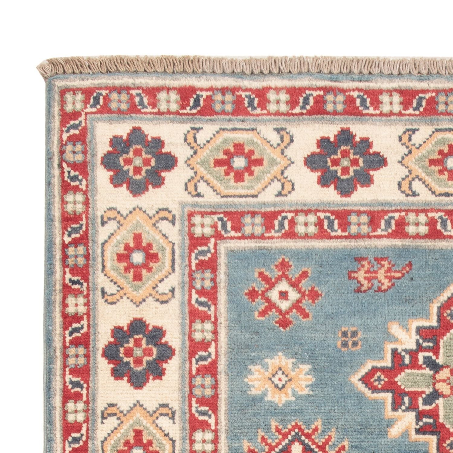 Ziegler Teppich - Kazak - 121 x 84 cm - hellblau