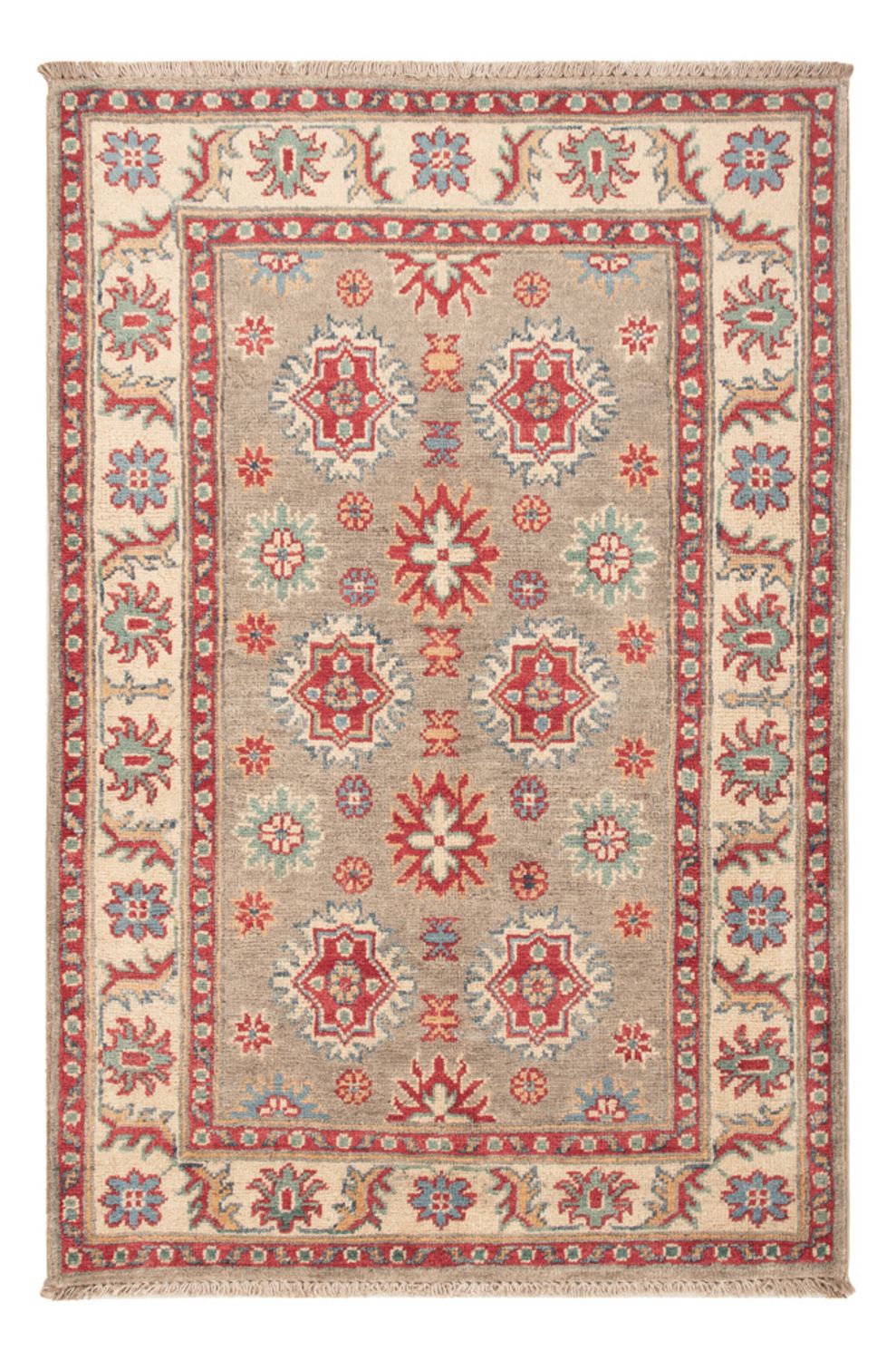 Ziegler Teppich - Kazak - 124 x 85 cm - hellgrün