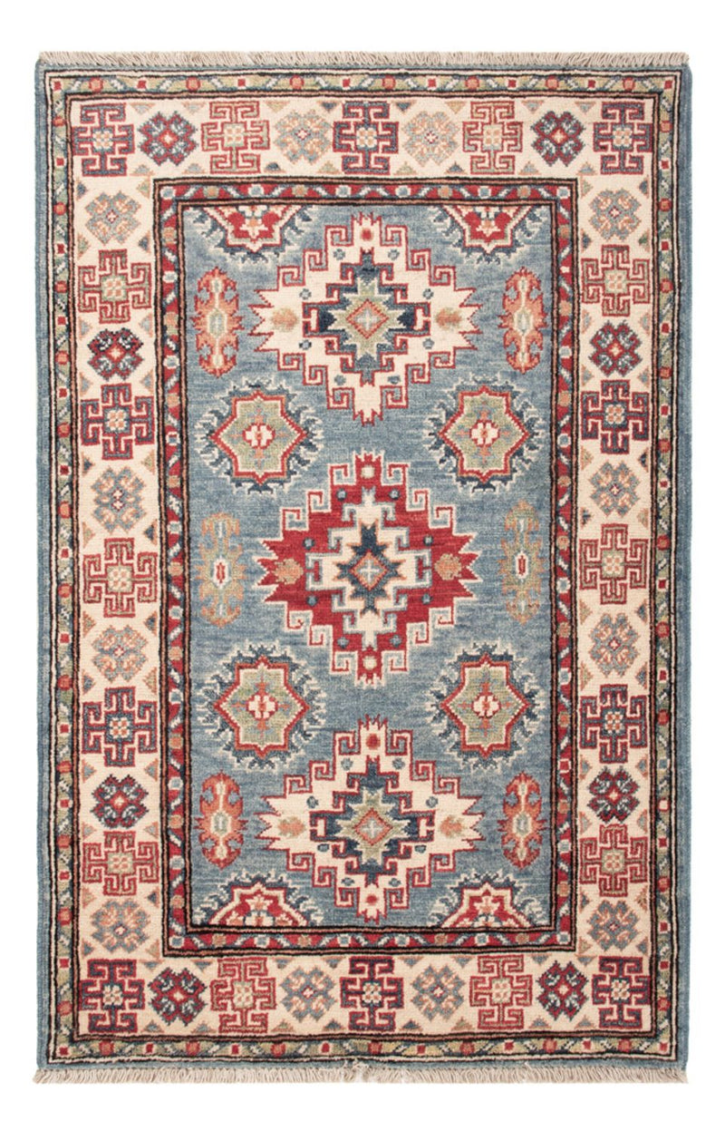 Ziegler Teppich - Kazak - 128 x 82 cm - hellblau