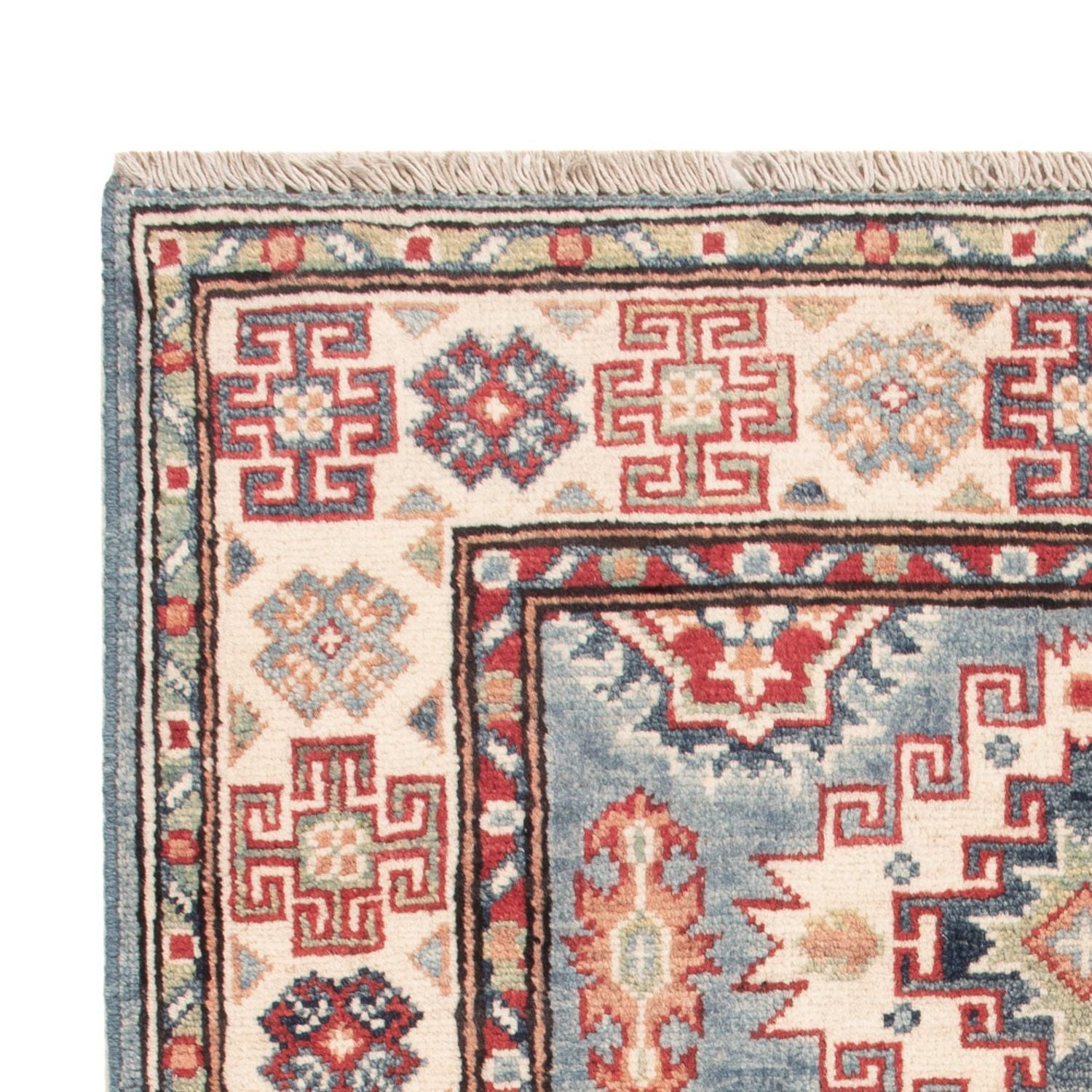 Ziegler Teppich - Kazak - 128 x 82 cm - hellblau