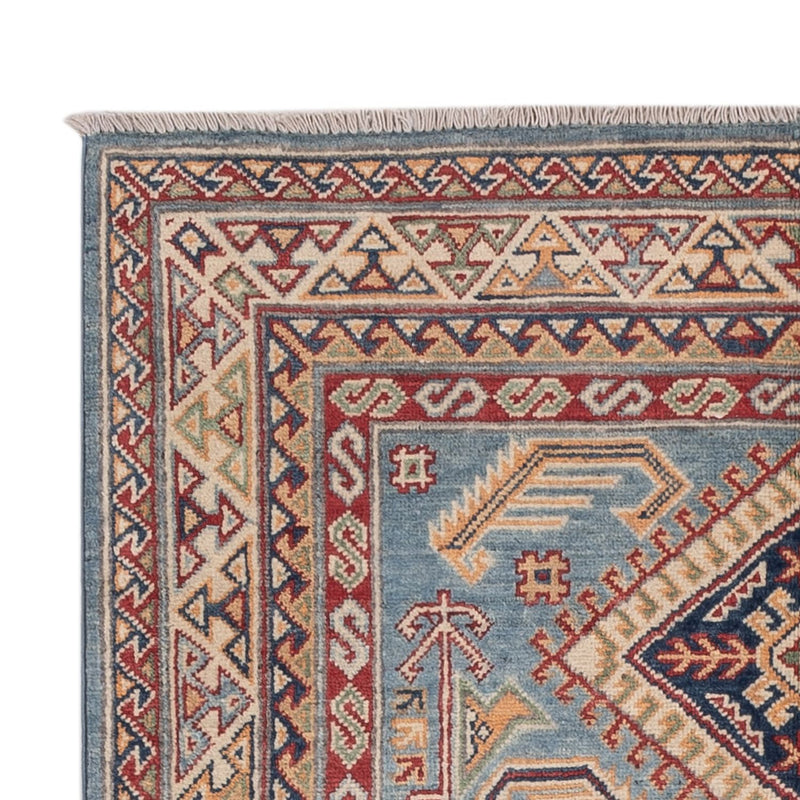 Ziegler Teppich - Kazak - 185 x 120 cm - hellblau