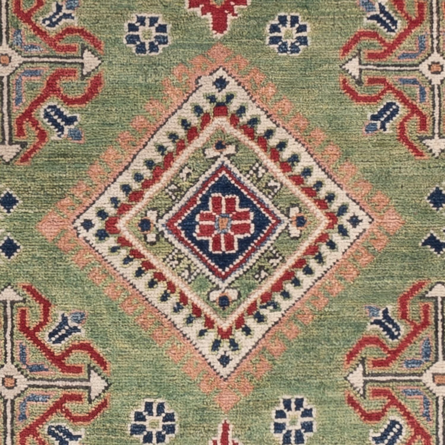 Ziegler Teppich - Kazak - 182 x 123 cm - grün