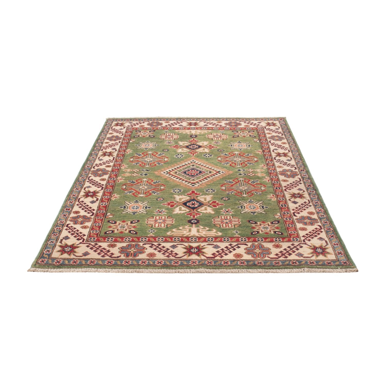 Ziegler Teppich - Kazak - 182 x 123 cm - grün