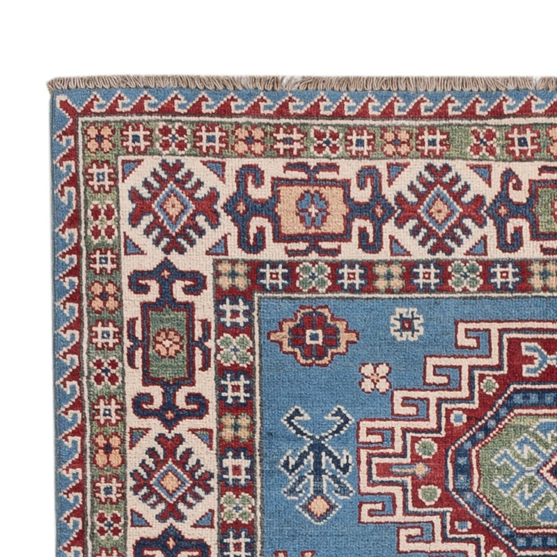 Ziegler Teppich - Kazak - 186 x 120 cm - hellblau