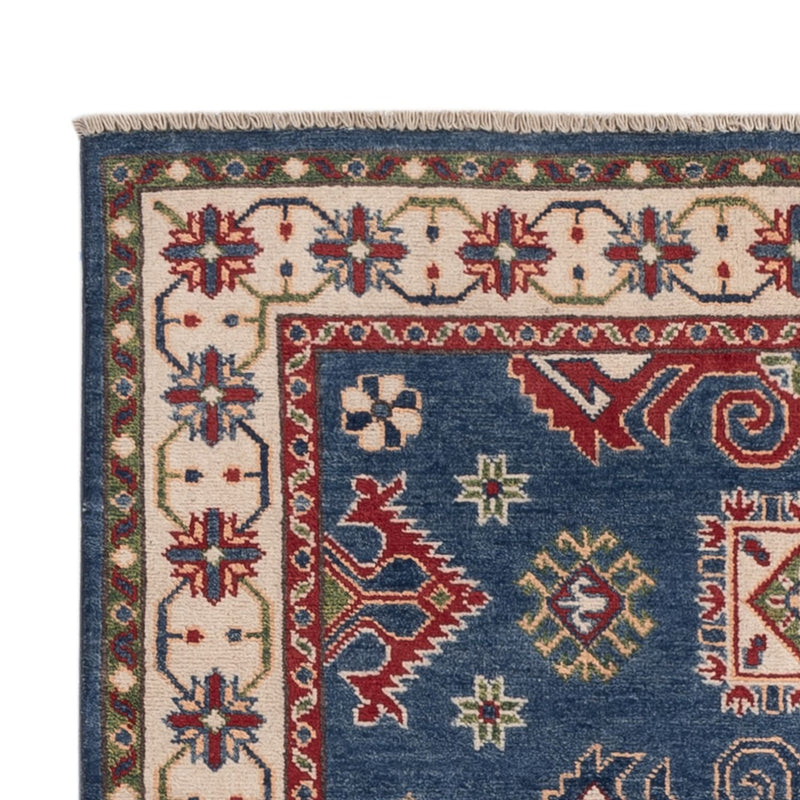 Ziegler Teppich - Kazak - 188 x 122 cm - blau